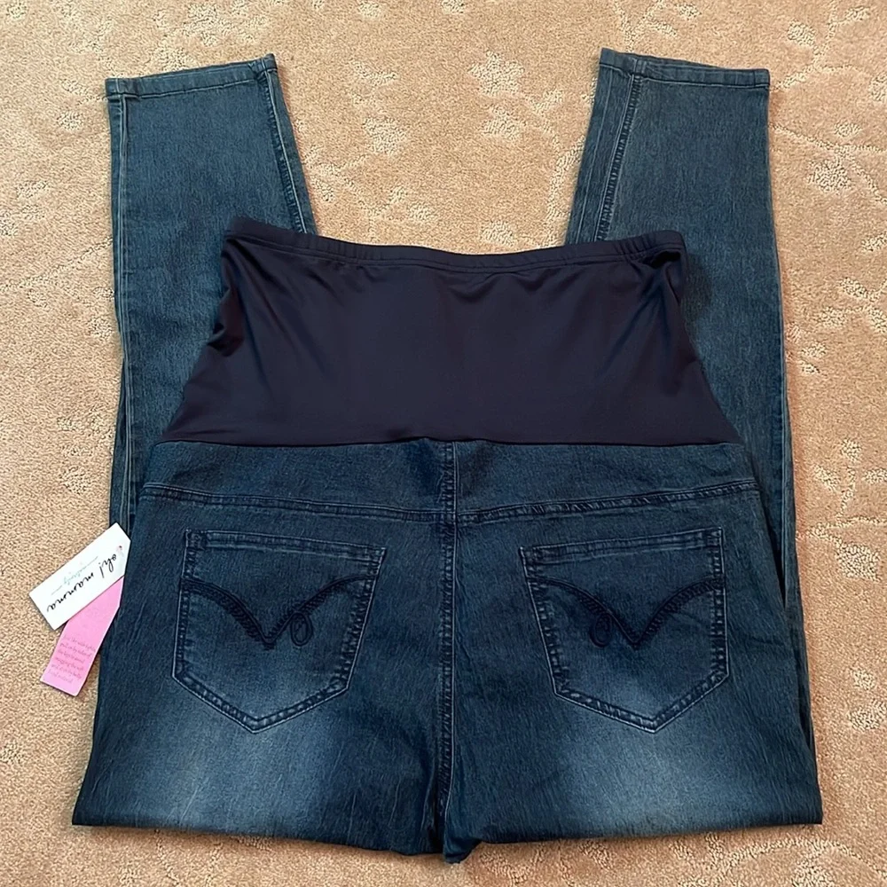 NWT Oh! Mamma Full Panel Maternity Jeans, 1X
